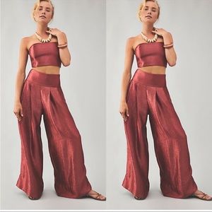 Free People Evelyn Wide Leg Pants Size Small